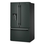 Réfrigérateur trois portes avec porte à deux battants de 36 po avec système distributeur d'eau et de glaçons KitchenAid - KRFF436SJP