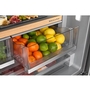 Réfrigérateur trois portes avec porte à deux battants de 36 po avec système distributeur d'eau et de glaçons KitchenAid - KRFF436SJP