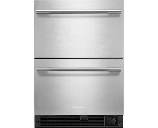 Réfrigérateur à double tiroir KitchenAid - KUCT524SSB