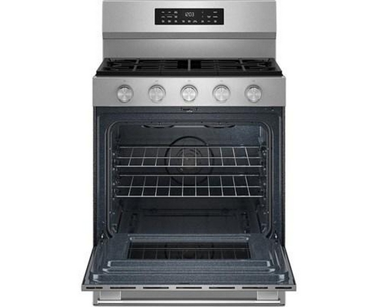 Cuisinière autoportante à gaz de 30 po avec technologie convection KitchenAid - KFGS330TPS