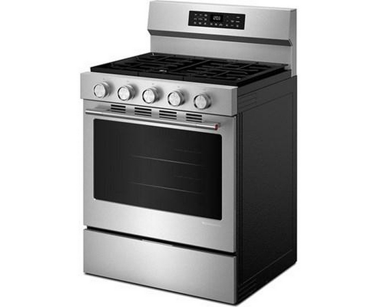 Cuisinière autoportante à gaz de 30 po avec technologie convection KitchenAid - KFGS330TPS