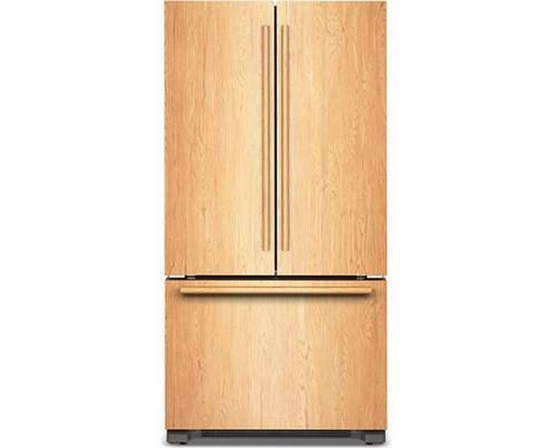 Réfrigérateur trois portes avec porte à deux battants à profondeur de comptoir de 36 po, 21,9 Pi cu.. avec machine à glaçons KitchenAid - KRFC136TPA