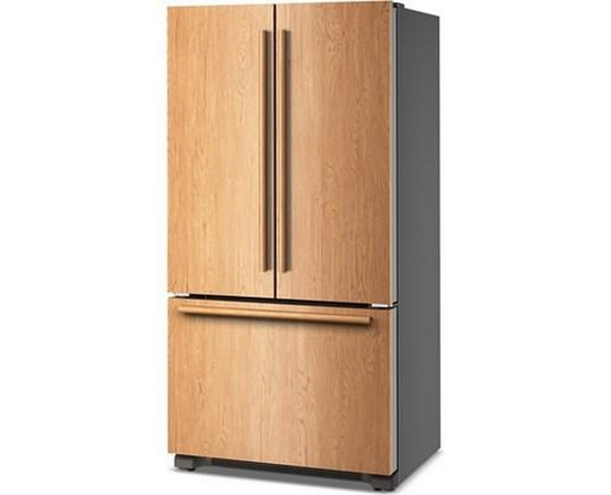 Réfrigérateur trois portes avec porte à deux battants à profondeur de comptoir de 36 po, 21,9 Pi cu.. avec machine à glaçons KitchenAid - KRFC136TPA