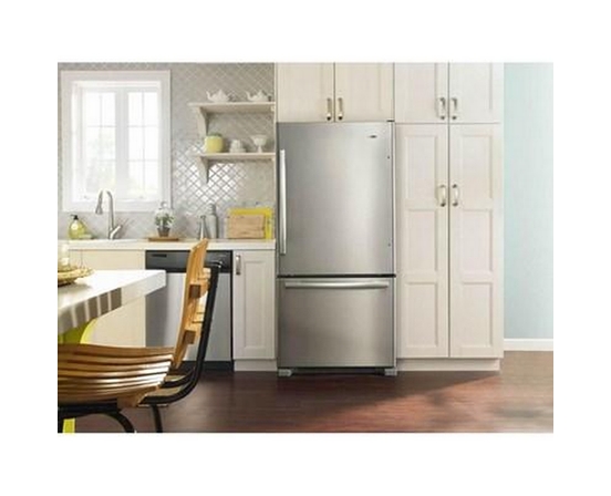 Réfrigérateur à congélateur inférieur de 33 po, 22 Pi cu. Amana - ABB2224BRM