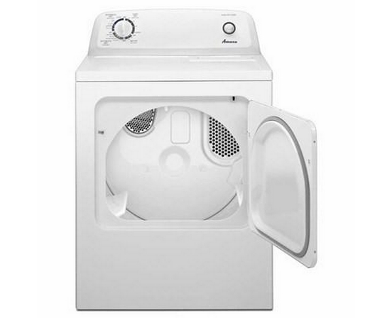 Sécheuse à gaz de 6.5 Pi cu. Amana - NGD4655EW
