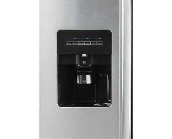 Réfrigérateur côte-à-côte amovible de 33 po, 21  Pi cu. avec distributeur d'eau et de glaçons Amana - ASI2175GRS