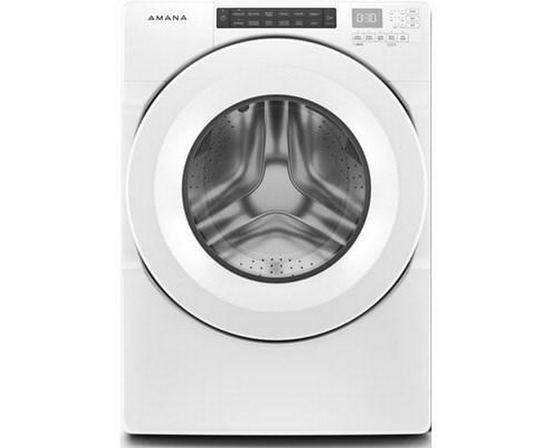 Laveuse à chargement frontal de 5,0 Pi cu. avec tambour en acier inoxydable Amana - NFW5800HW