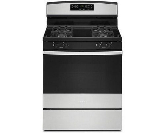 Cuisinière amovible à gaz de 30 po Amana - AGR6603SMS