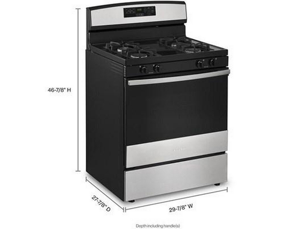 Cuisinière amovible à gaz de 30 po Amana - AGR6603SMS