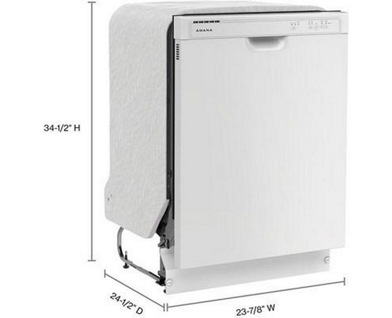 Lave-vaisselle intégré Amana - ADFS2524RW