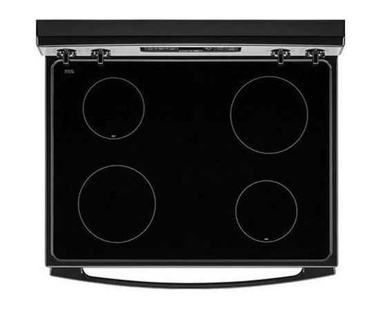 Cuisinière électrique 30 po avec très grande fenêtre de four Amana - YAER6203MSS