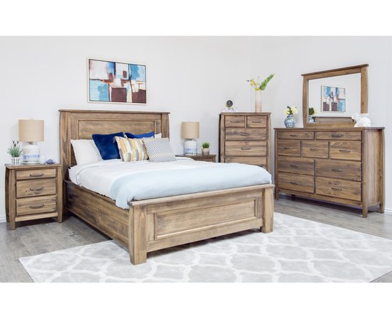 Mobilier de chambre Tofino 4 mcx format grand lit de Mako