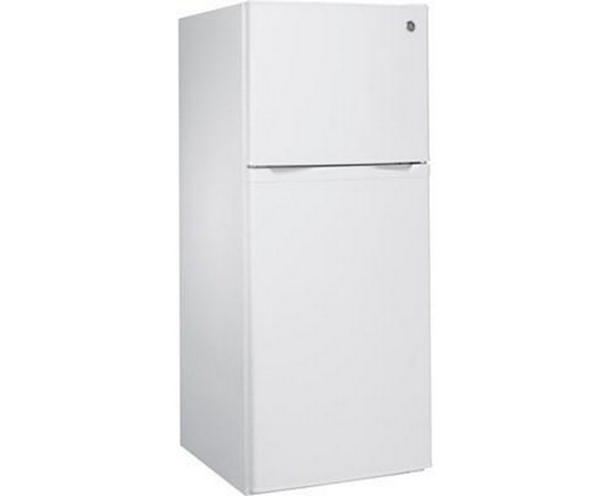 Réfrigérateur à congélateur supérieur de 24 po, 11.6 Pi cu. GE - GPE12FGKWW