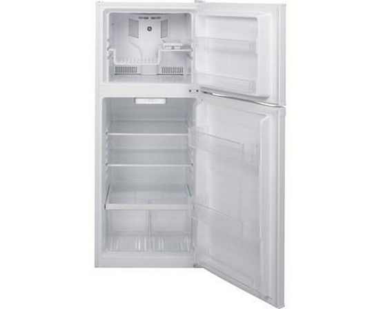 Réfrigérateur à congélateur supérieur de 24 po, 11.6 Pi cu. GE - GPE12FGKWW