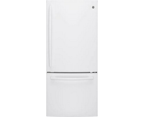 Réfrigérateur à congélateur inférieur de 30 po, 20.9 Pi cu. GE - GDE21DGKWW