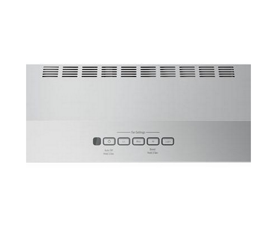 Hotte de cuisinère sous le cabinet de 30 po avec 4 vitesses GE - JVX5300SJSSC