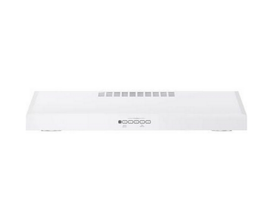 Hotte de cuisinère sous le cabinet de 30 po avec 4 vitesses GE - JVX5300DJWWC
