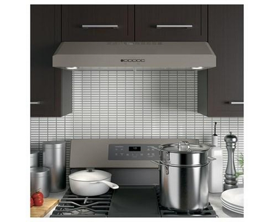 Hotte de cuisinère sous le cabinet de 30 po avec 4 vitesses GE - JVX5300EJESC