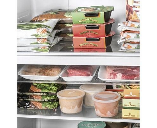 Congélateur vertical de 14,1 Pi cu. avec éclairage DEL GE - FUF14DLRWW