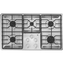 Table de cuisson encastrée à gaz avec système de brûleur MAX de 36 po GE - JGP3036SLSS