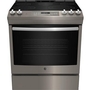 Cuisiniere encastrable électrique de 30 po avec four autonettoyant and steam clean option GE - JCS840EMES
