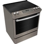 Cuisiniere encastrable électrique de 30 po avec four autonettoyant and steam clean option GE - JCS840EMES