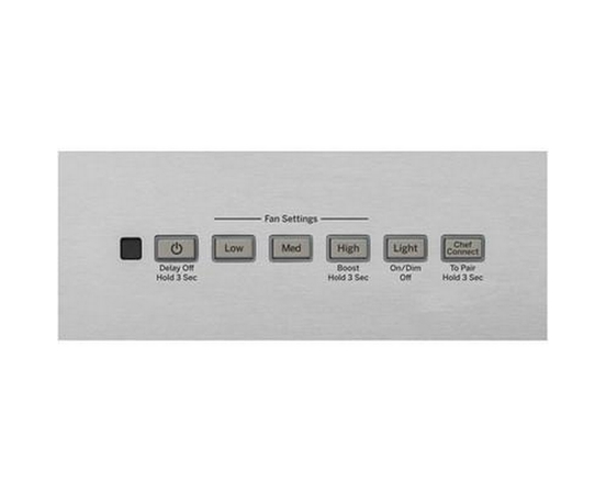 Hotte de cuisinière de 30 po. avec Chef Connect GE - UVW8301SLSS