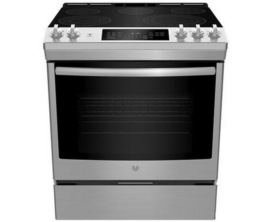 Cuisiniere encastrable électrique de 30 po avec four autonettoyant GE - JCS840SMSS