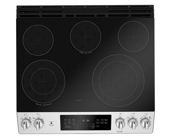 Cuisiniere encastrable électrique de 30 po avec four autonettoyant GE - JCS840SMSS