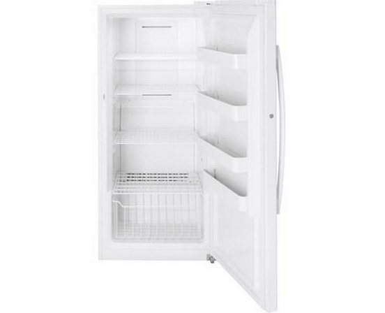 Congélateur vertical de 14,1 Pi cu. avec Turbo Freeze GE - FUF14SMRWW