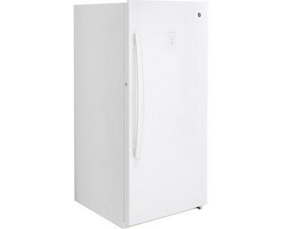 Congélateur vertical de 14,1 Pi cu. avec Turbo Freeze GE - FUF14SMRWW