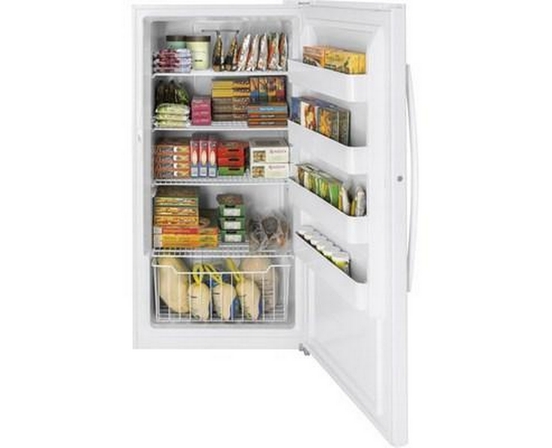 Congélateur vertical de 21,3 Pi cu. avec Turbo Freeze GE - FUF21SMRWW