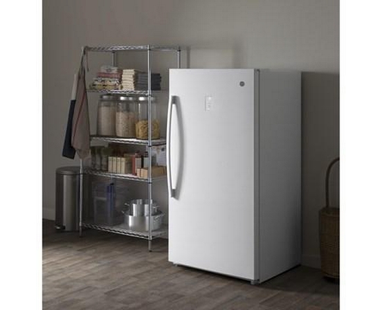 Congélateur vertical de 21,3 Pi cu. avec Turbo Freeze GE - FUF21SMRWW