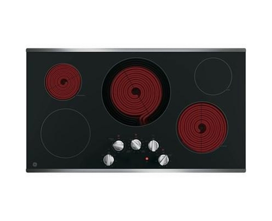 Table de cuisson encastrée électrique de 36 po GE - JP3036SLSS