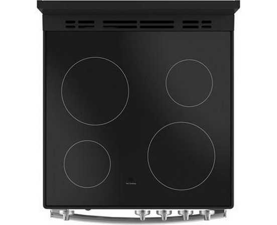 Cuisinière amovible électrique de 24 po avec dosseret détachable GE - JCAS640RMSS