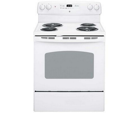 Cuisinière électrique amovible de 30 po GE - JCBP240DMWW