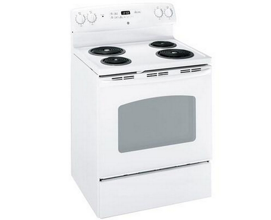 Cuisinière électrique amovible de 30 po GE - JCBP240DMWW