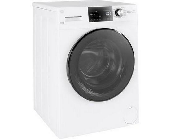 Laveuse à chargement frontale de 2,8 Pi cu. avec vapeur GE - GFW148SSMWW
