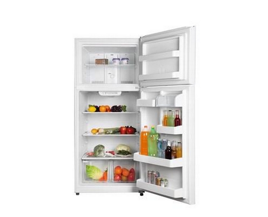 Réfrigérateur à congélateur supérieur de 30 po, 18 Pi cu. GE - GTS18FTLKWW