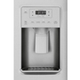Réfrigérateur côte-à-côte amovible de 36 po., 25,1 Pi cu. avec distributeur d'eau et de glaçons GE - GSS25IYNFS