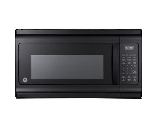 Four à micro-ondes à hotte intégrée de 30 po de 1,6 Pi cu. GE - JVM2160DMBB