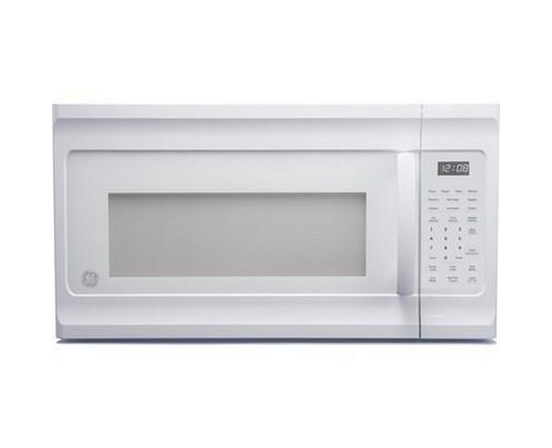 Four à micro-ondes à hotte intégrée de 30 po de 1,6 Pi cu. GE - JVM2160DMWW
