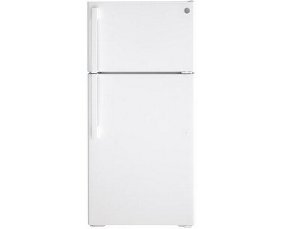 Réfrigérateur à congélateur supérieur amovible de 28 po., 15,6 Pi cu. avec ClimateKeeper™ GE - GTE16DTNRWW