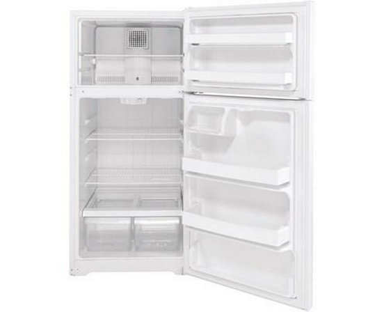 Réfrigérateur à congélateur supérieur amovible de 28 po., 15,6 Pi cu. avec ClimateKeeper™ GE - GTE16DTNRWW