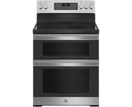 Cuisinièr amovible électrique de 30 po. avec technologie convection GE - JBS86SPSS