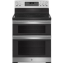 Cuisinièr amovible électrique de 30 po. avec technologie convection GE - JBS86SPSS