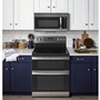 Cuisinièr amovible électrique de 30 po. avec technologie convection GE - JBS86SPSS