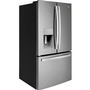 Réfrigérateur portes françaises 3-portes amovible de 36 po, 25,6 Pi cu. avec système Multiflow Air GE - GFE26JYMFS