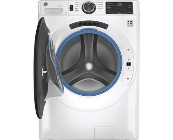 Laveuse à chargement frontal de 5.5 Pi cu. avec connexion Wi-Fi GE - GFW550SMNWW