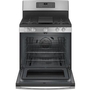 Cuisinière amovible à gaz de 30 po. avec technologie convection GE - JCGB735SPSS